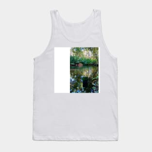 celestun ria wetland ecopark ecopop landscape photo in yucatan eye of the water green park Tank Top